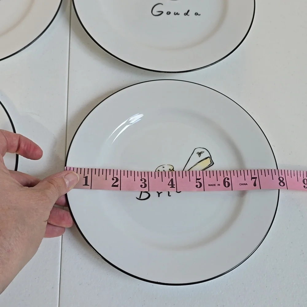 Pottery Barn Appetizer Cheese Plates